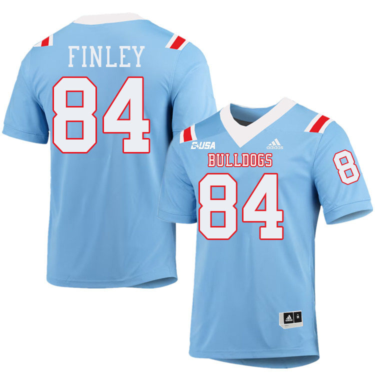 Eli Finley Louisiana Tech Jersey,LA Tech Bulldogs Football Jerseys,Uniforms,Gears-Light Blue